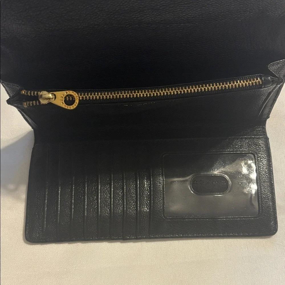 Marc by Marc Jacobs Black Leather Clutch EUC